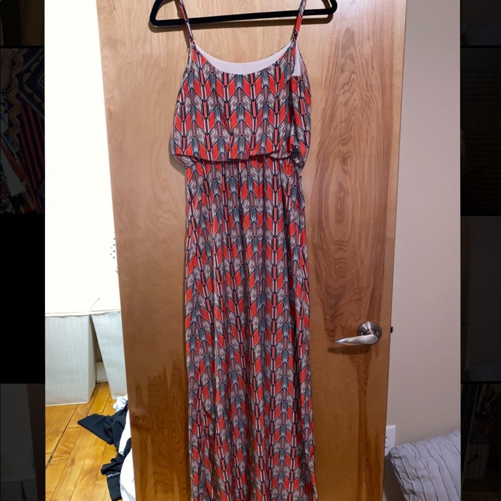Spaghetti strap maxi dress
